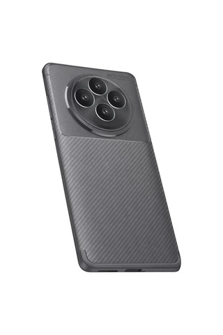 Newface Oppo Reno 11 Fs Kılıf Auto Focus Karbon Kapak - Gri Resimdeki