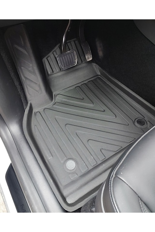 Tesla Model Y 2019 Ve Sonrası Premium Seri Araca Özel 3d Havuzlu Oto Paspas