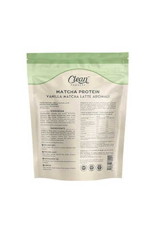 Clean Powders Protein Matcha 440 Gr - Vanilya-matcha