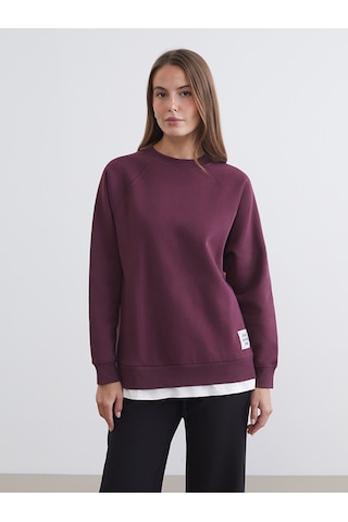 Lcw Comfort Mürdüm Sweatshirt