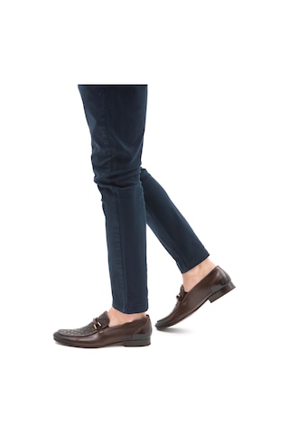 Tamer Tanca Erkek Hakiki Deri Kahverengi Makosen Ayakkabı 477 19707 K Erk Ayk Khv Zmb Bfl/khv Org Kahverengi