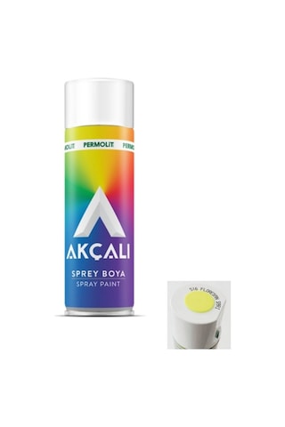 Akçalı Sprey Boya 400 ML Florosan Sarı