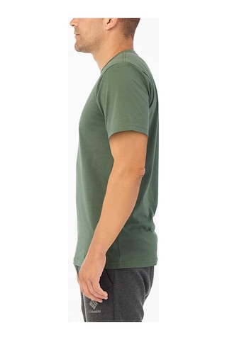 Columbia CSC M Basic Logo Brushed Erkek Kısa Kollu T-Shirt Yeşil