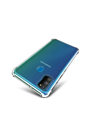 Samsung Uyumlu Galaxy M21 Kilif Seffaf Nitro Anti Shock Kapak 390115692