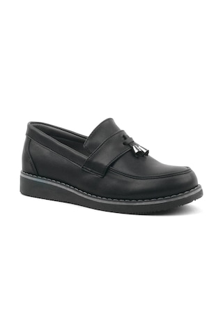 Sy Store Siyah Mat Loafer Klasik Çocuk Ayakkabısı Çok Renkli