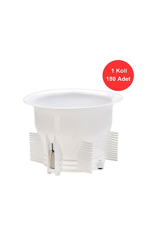 Flora Eko Sessiz Çift Kanatlı Wc Kapağı F064 X 180 Adet Beyaz