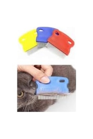 Canelf Kedi Köpek Pire Tarağı, Bit Tarağı, Evcil Hayvan Bit Ve Pire Toplayıcı Tarak