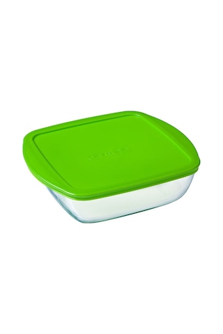 Pyrex 211P000 Kare Saklama Kabı 1 L Çok Renkli