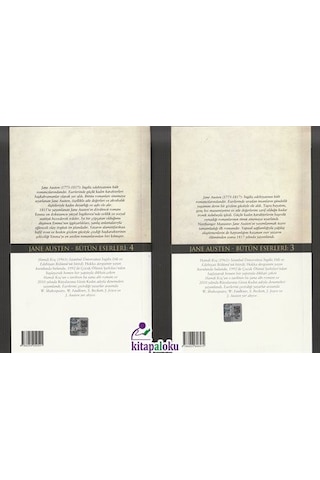 Jane Austen - Bütün Eserleri 4 Kitap Set / Jane Austen