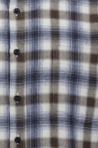 Finesuits Erkek Flanel Gömlek 2422204011.flcdr Kahve