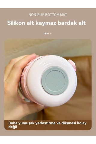 Pazly Kulomi Termos Fincanı Sanrio Güzel Gör Açık Mor Renk Açık Mor