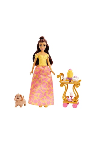 Disney Prenses Bebekler Belle'in Çay Saati Arabası