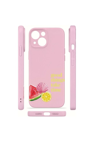 Apple iPhone Uyumlu 13 Vorian İnce Kamera Korumalı Mika Kılıf Good Things Fruit Corner Good Things Fruit Corner Mika