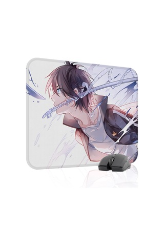 Noragami Kaymaz Dikişli Kauçuk Oyuncu Mousepad V2 - 48x40 Xl Gaming Mouse Pad Fare Altlığı