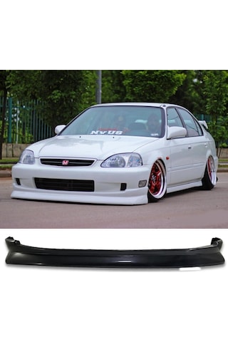 Honda Civic İes Cs Ön Ek Karlık Plastik Mat Siyah Makyajlı Kasa 1999 2000 2001 Karlık+bodykit+ek