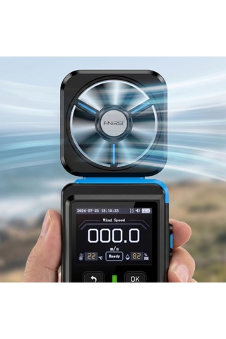 Tr Fnırsı Fam-02 Rüzgar Hızı Sıcaklık Ve Nem Ölçer Anemometre