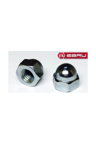 Altıköşe Flanşlı Somun M6 - 100 Adet Çok Renkli