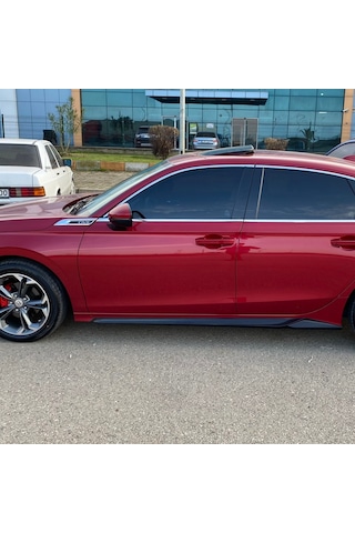 HONDA CİVİC FE1 2022+ UYUMLU KROM NİKELAJ ÇAMURLUK VENTİ