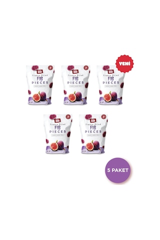 İncir Kuru Meyve Cipsi 30 G X 5 Adet Dondurularak Kurutulmuş Meyve 30 G