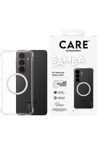 Panzerglass Care Samsung Galaxy Uyumlu  S26+ Samba Qı Şeffaf Kılıf