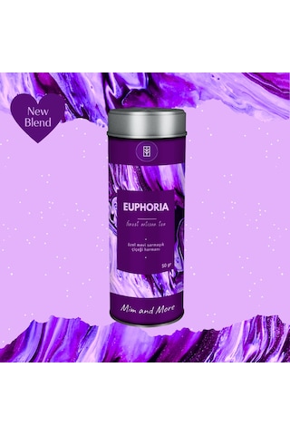 Mim and More Euphoria Tea - Ahududulu Mavi Sarmaşık Çiçeği Harmanı
