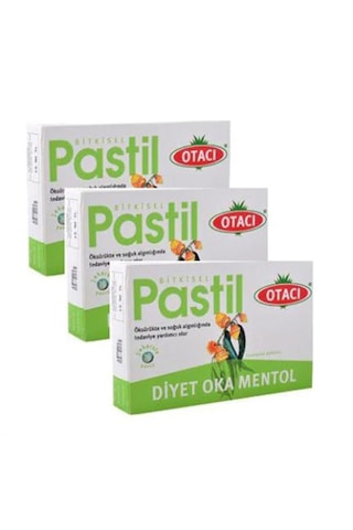 Otacı Pastil Oka Mentol  16'lı - 3 Adet-