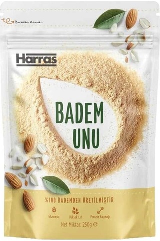 Harass Badem Unu 250 Gr X 4 Adet %100 Badem Glutensiz Yüksek Lifli Protein