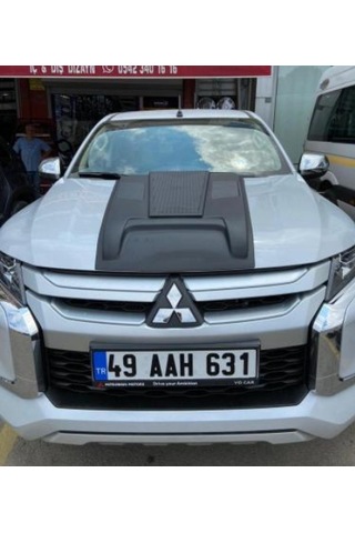Mitsubishi L200 Storm Kasa 2015-2018 Plastik Ön Kaput Scoop