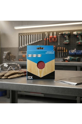 Ptx Fiber Disk Karışık 12'li 115 MM