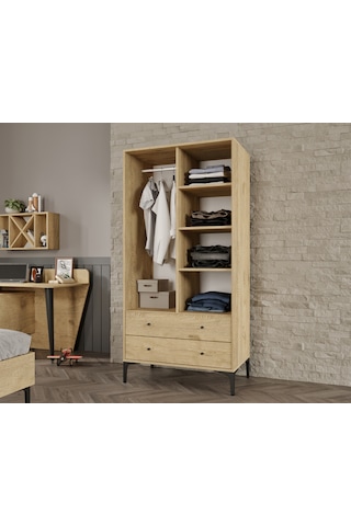 Tirio Wood M Genç Odası %100mdf Meşe