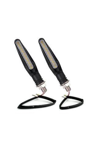 Techmaster Zxd-04 12V Su Geçirmez Motosiklet Led Çakarlı Sinyal Lambası