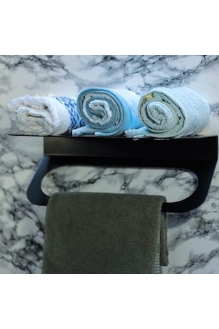 Modern Banyo Ve Lavabo Havlu Askısı(40 Cm) Çok Renkli