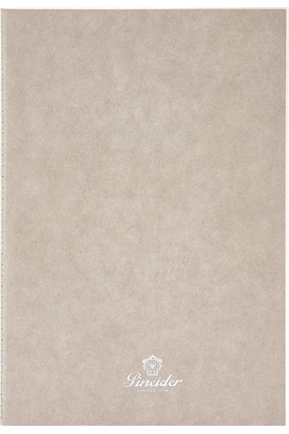 Pineider Defter Ecojazz 14,5x21 Cm Stone Cqurc001273 Gri
