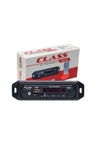 Oto Teyp Dönüştürücü Bluetooth Aux - Sd Kart - Usb - Çevirici N11.374