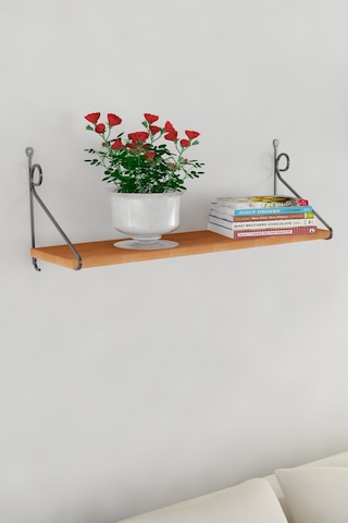 Decormet Seramoni Raf Seti 1 Raflı 200 720 Ceviz Çok Renkli