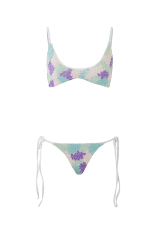 Oceanus Şık Rome Bikini Seti İle Plajda Stil Sahibi Olun Çok Renkli