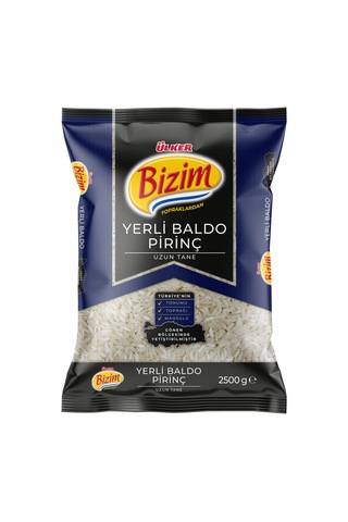 Ülker Bizim Yerli Baldo Pirinç 2,5 Kg 4'li Avantaj Paketi Mıchu