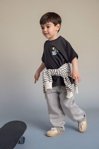 Defacto Beli Lastikli Jean Pantolon Erkek Bebek G7555a526spnm55 Gri-nm55