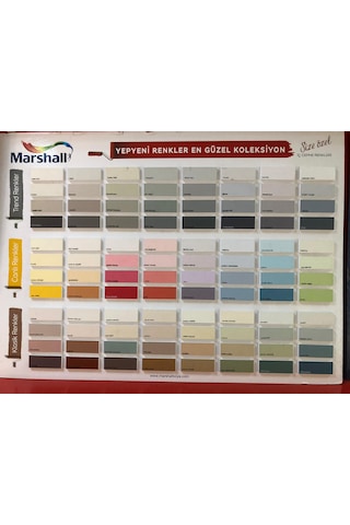 Marshall Maximum Silikonlu Silinebilir Iç Cephe Boyası 2.5 Lt