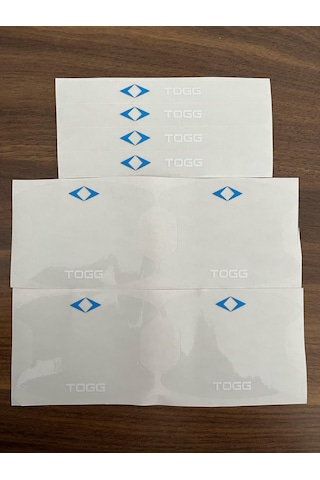 Togg Marka Araçlar İçin Kapı Kolu Çizik Önleyici 8'li Set