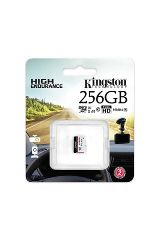 Kingston Sdce-256gb 256gb Microsdxc Endurance 95r-45w C10 A1 Uhs-ı Card Only Hafıza Kartı Kdo