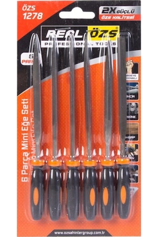6 Parça Mini Eğe Seti 18 Cm Eye Seti Mini Eye Seti 6 Parça Hobi Seti Törpü Eğe Kaliteli