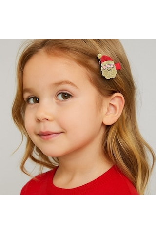 Yeniyıl Yılbaşı Temalı Toka - 2li St06734 Kırmızı