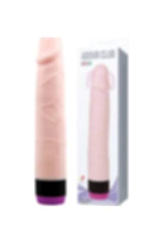 Truva Shop Adour Club Realistik 22Cm Titreşimli Vibratör Dildo Anal Penis