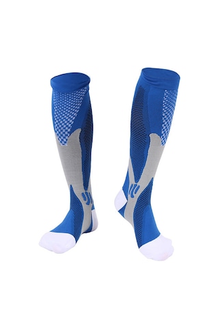 Mufunye Erkek Kadın Bisiklet Futbol Outdoor Sıkıştırıcı Çorap, Pembe Xxl 46+ Ayak İçin , Yumuşak Dayanıklı, Spor Aktiviteye Ideal Diğer