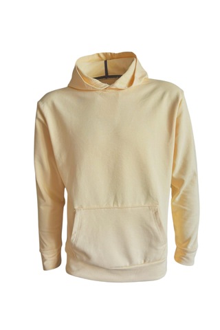 Coupon Kapüşonlu Sweatshirt - Sarı Açık Sarı