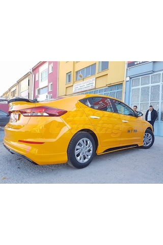 Hyundai Accent Elentra 2016 Marşpiyel---Fibersan Tuning