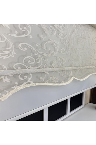 Storburada Çift Mekanizmalı Bej Tül Ekru Stor Perde Stb-133 Bej