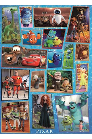 Educa 100 Parça Disney Pixar Ahşap Çocuk Puzzle - 6-8 Yaş - Kız Ve Erkek Çocuk 1 Adet