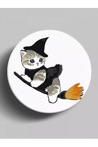 Cronax Telefon Tutucu Pull-up Kedi Parlak Popsoket 200737730